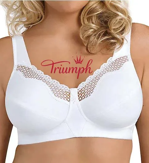 Triumph - Unikátne tvarovaná bavlnená podprsenka bez kostíc (4 kusy)