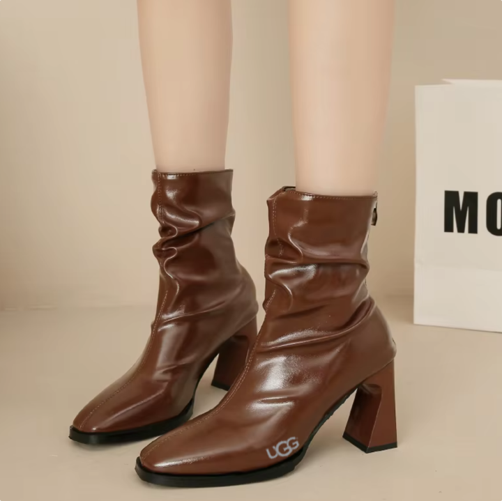 Čižmy na vysokom podpätku UGG Francesca