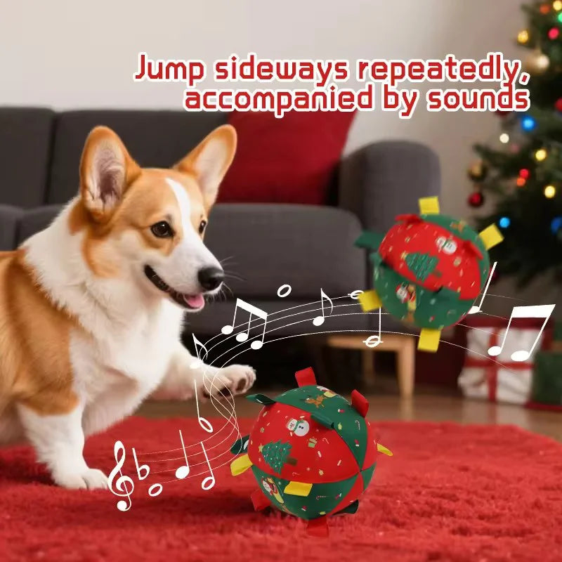 🎄🐶🐱 Hračky pre domácich miláčikov | Nabíjacie vianočné gule s zvukovými efektmi