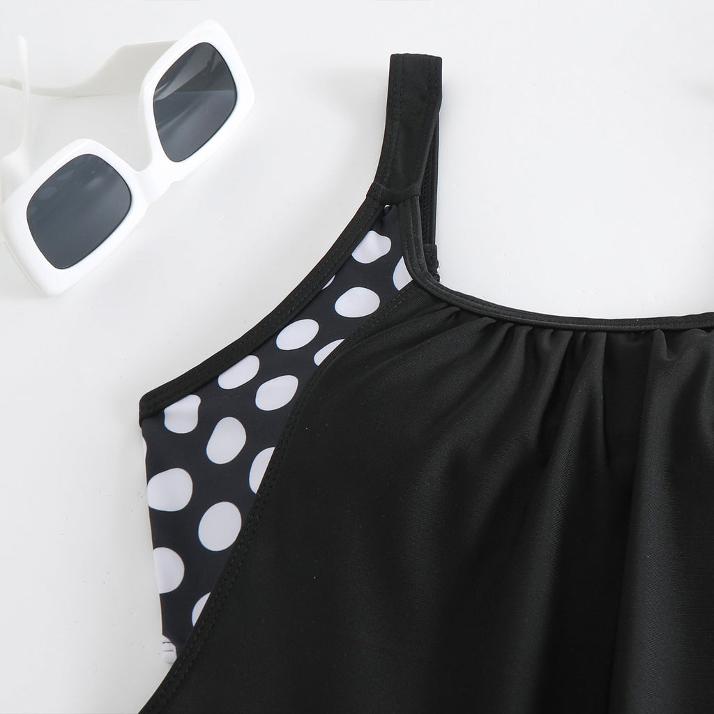 👙 Dámske Plavky s Bodkami – Vintage Strih | Skladom ✨📦