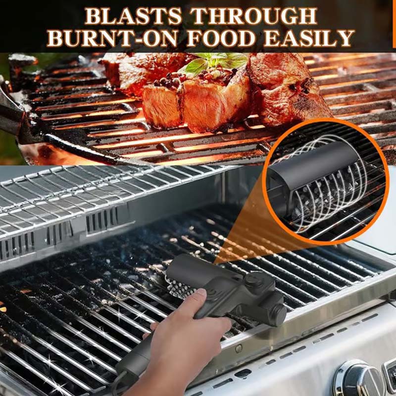 🧼 Bezdrôtová Elektrická Kefa na Čistenie BBQ Grilu 🔥🍖