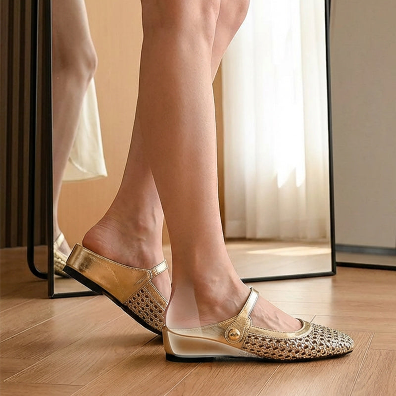 Elegantné dámske sandále s otvorenou špičkou a vysokým podpätkom
