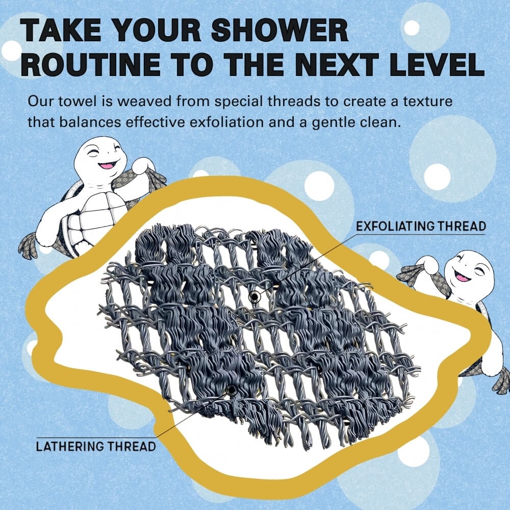 🧼Exfoliačný antibakteriálny sprchový uterák🚿