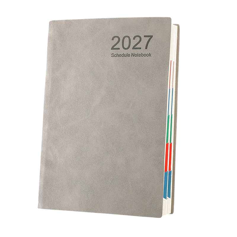 📘✨2027 Minimalistický zápisník s denným plánom