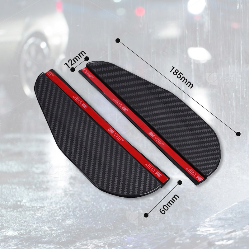 🚗🌧️ Ochrana proti dažďu na spätné zrkadlo – odolná proti poveternostným vplyvom, ľahko sa montuje ✨